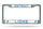 Detroit Lions License Plate Frame Chrome - Rico Industries