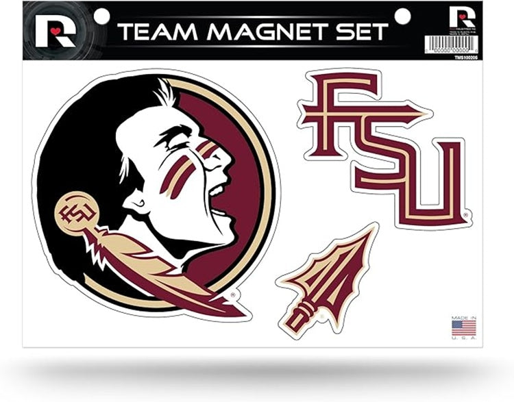 Florida State Seminoles Magnet Set Team 3 Pack - Special Order - Rico Industries