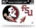 Florida State Seminoles Magnet Set Team 3 Pack - Special Order - Rico Industries