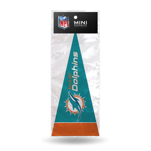 Miami Dolphins Pennant Set Mini 8 Piece Alternate - Rico Industries