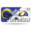 Los Angeles Rams License Plate Metal - Rico Industries