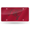 Tampa Bay Buccaneers License Plate Laser Cut Red - Rico Industries