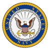 Fanmats - U.S. Navy 44'' Round Mat  44'' diameter