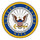 Fanmats - U.S. Navy 44'' Round Mat  44'' diameter