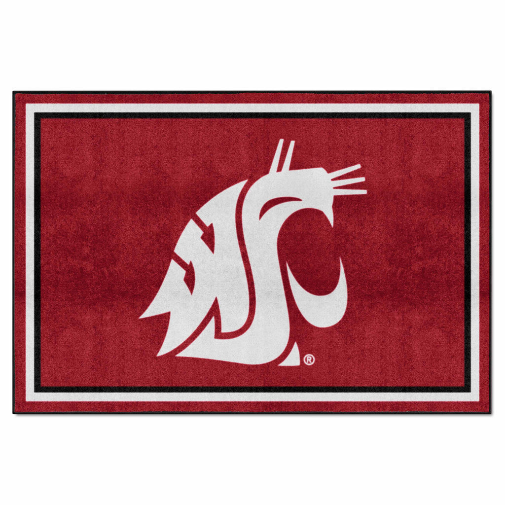 Fanmats - Washington State University 5x8 Rug 59.5''x88''