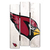 Arizona Cardinals Sign 11x17 Wood Fence Style White - WinCraft