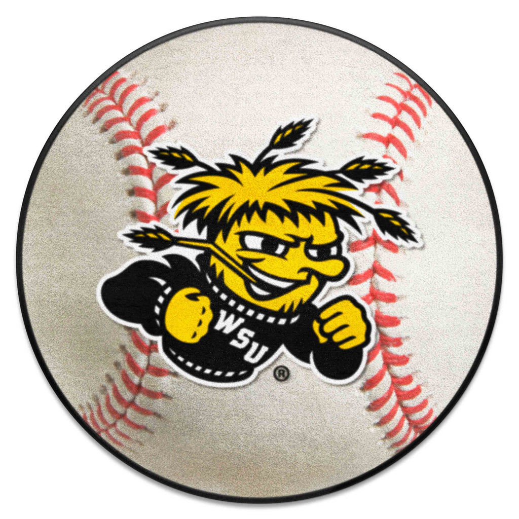 Fanmats - Wichita State University Baseball Mat 27'' diameter