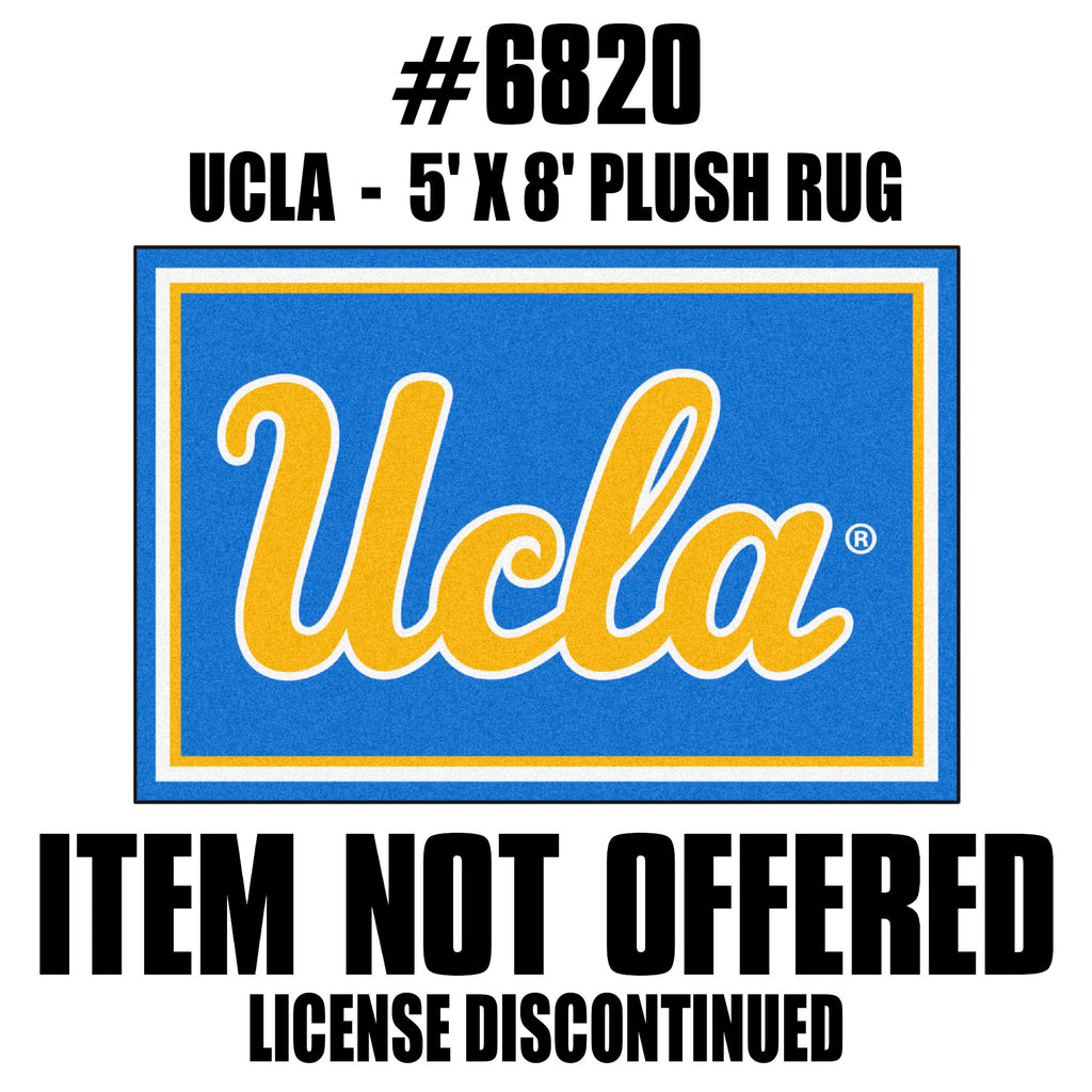 Fanmats - University of California - Los Angeles (UCLA) 5x8 Rug 59.5''x88''