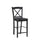 Black 30 In X Back Bar Stool - Linon
