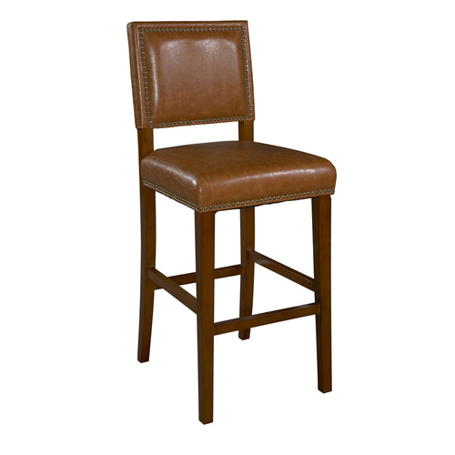Brook Bar Stool30 Caramel - Linon