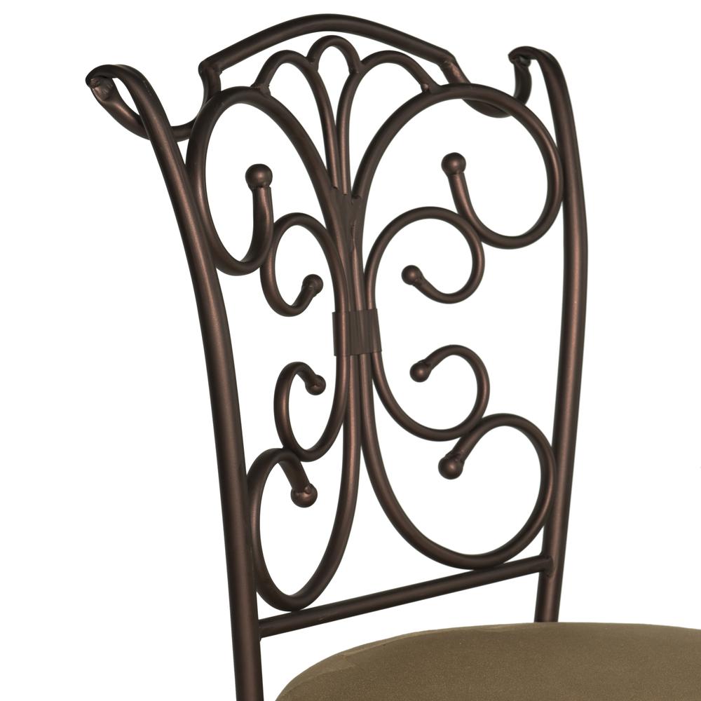 Gathered Back Bar Stool 30 - Linon