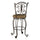 Gathered Back Bar Stool 30 - Linon