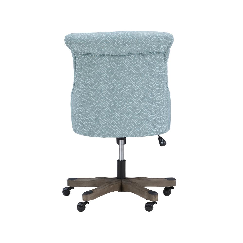 Sinclair Office Chair, Light Blue - Linon