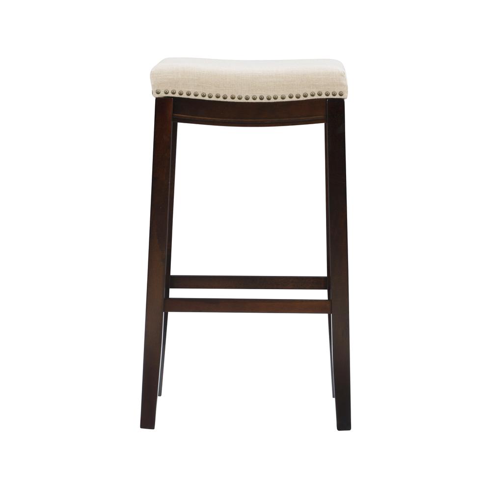 Claridge Linen Bar Stool - Linon