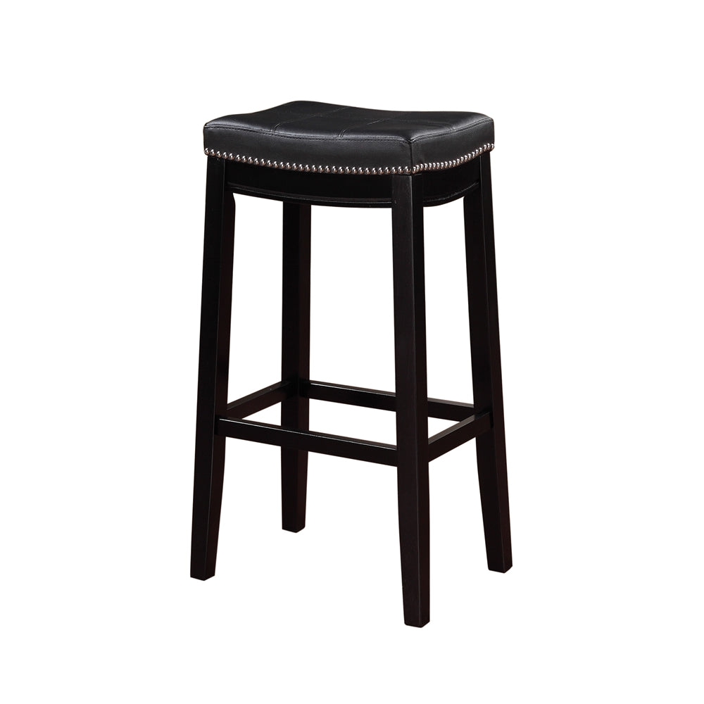Claridge Black Barstool - Linon