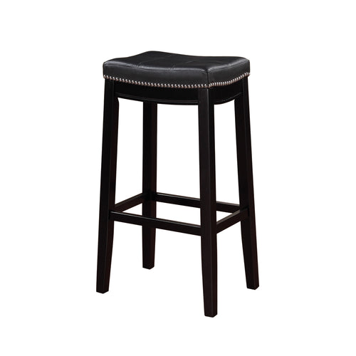 Claridge Black Barstool - Linon