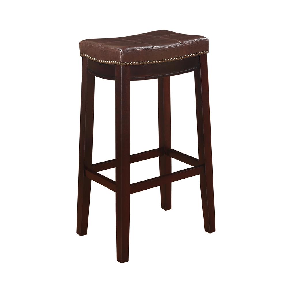 Claridge Brown Barstool - Linon