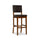 Milano Bar Stool Brown 30 - Linon