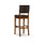 Milano Bar Stool Brown 30 - Linon