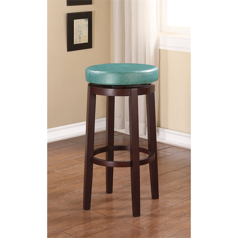Maya Teal 29 Inches Bar Stool - Linon