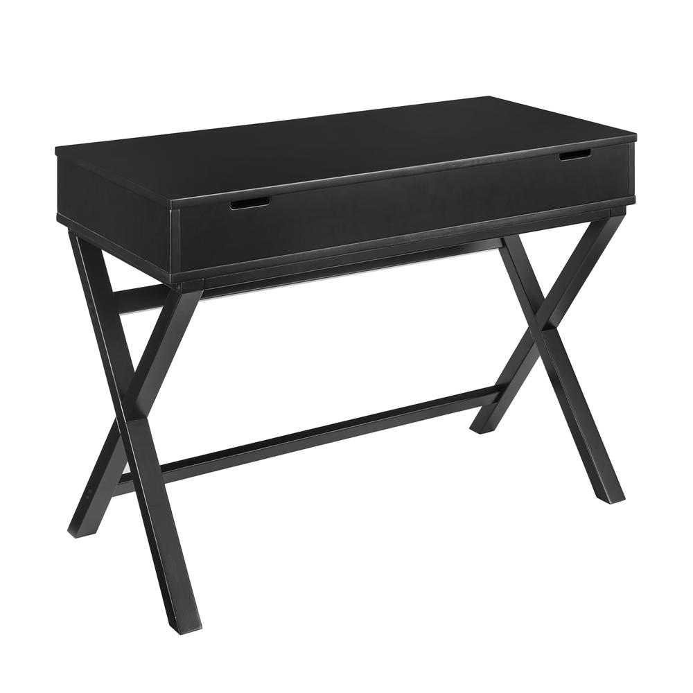 Peggy Lift Top Desk, Black - Linon