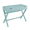 Peggy Lift Top Desk, Turquoise - Linon