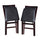 Kiera 18 In Pad Back Folding Chair - Set Of Two - Linon