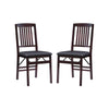 Triena 18 In Mission Back Folding Chair - Set Of Two - Linon