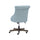 Sinclair Office Chair, Light Blue - Linon