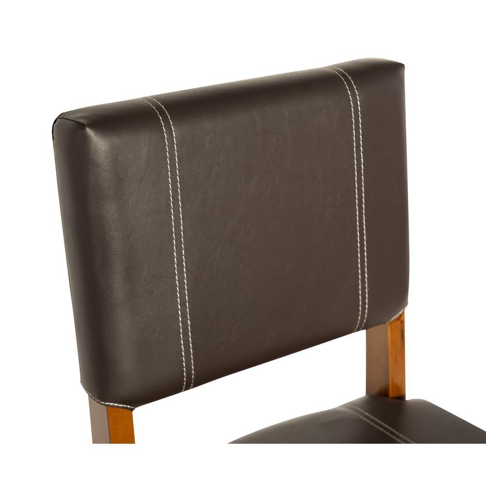 Milano Bar Stool Brown 30 - Linon