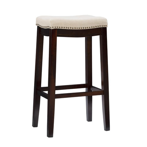 Claridge Linen Bar Stool - Linon