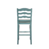 Marino 30 In Antique Blue Bar Stool - Linon