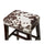 Walt Brown Cow Print Bar Stool - Linon