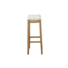 Claridge  Linen Striped Bar Stool - Linon
