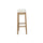 Claridge  Linen Striped Bar Stool - Linon