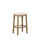 Claridge  Linen Striped Bar Stool - Linon