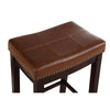 Claridge Cognac Bar Stool - Linon