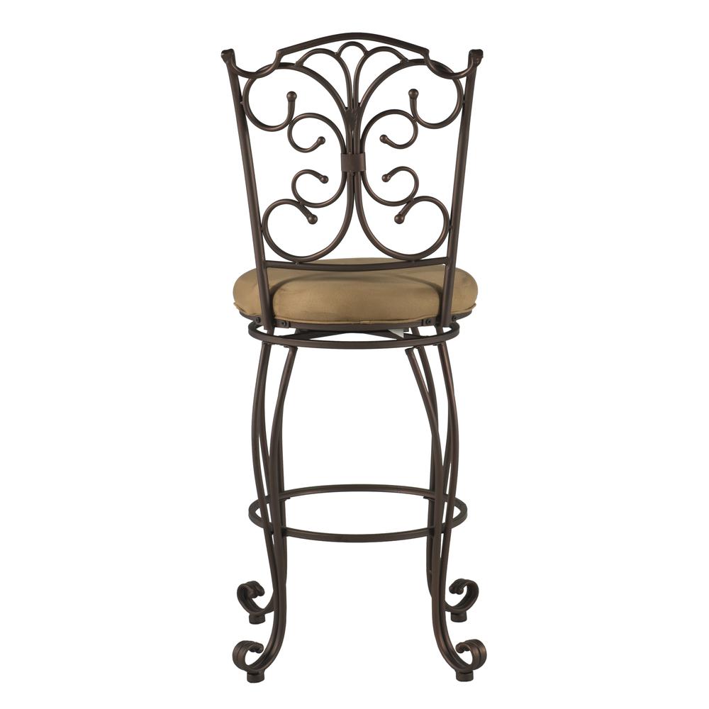 Gathered Back Bar Stool 30 - Linon