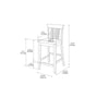 Triena 30 In Craftsman Bar Stool - Linon