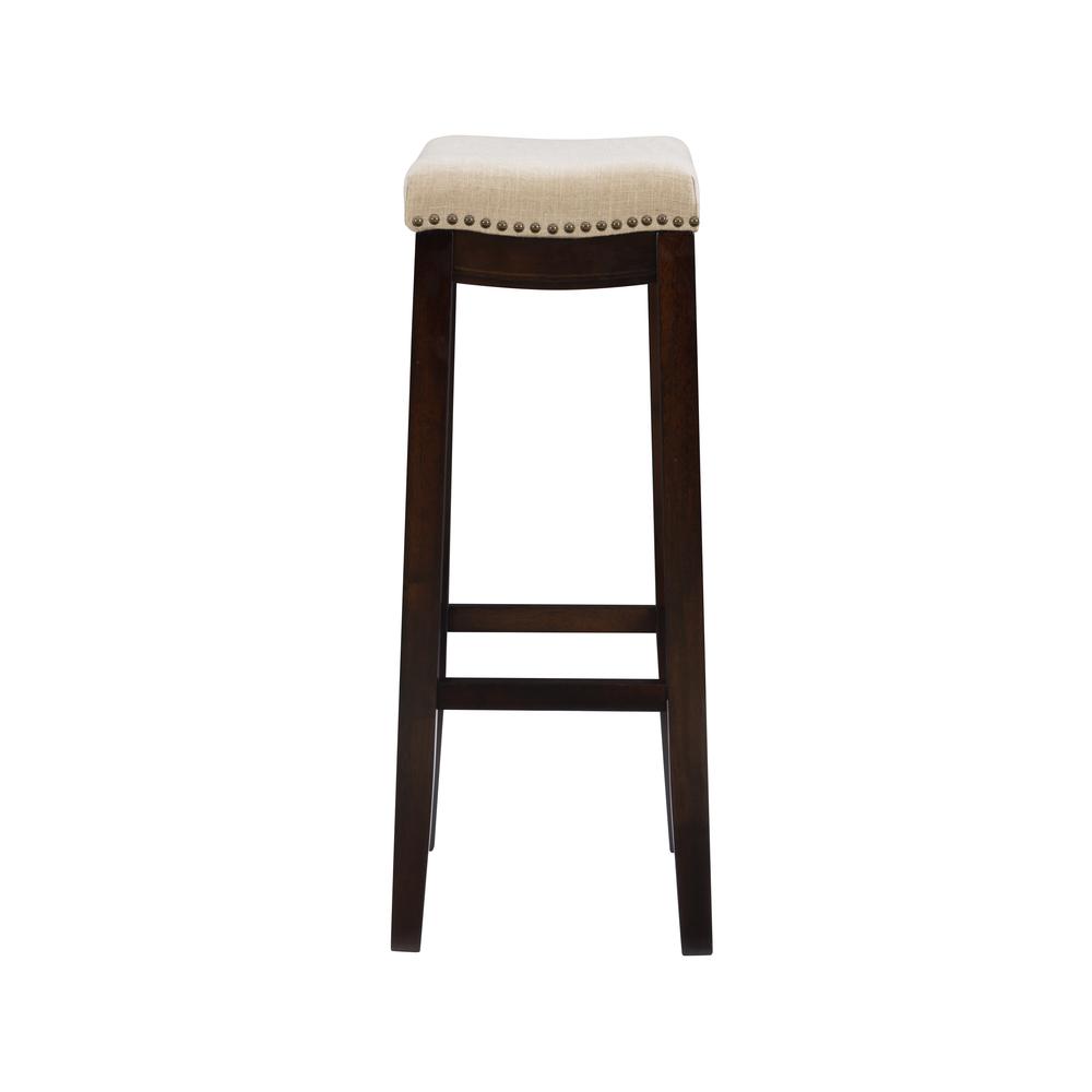 Claridge Linen Bar Stool - Linon
