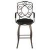 Crested Back Bar Stool 30 - Linon