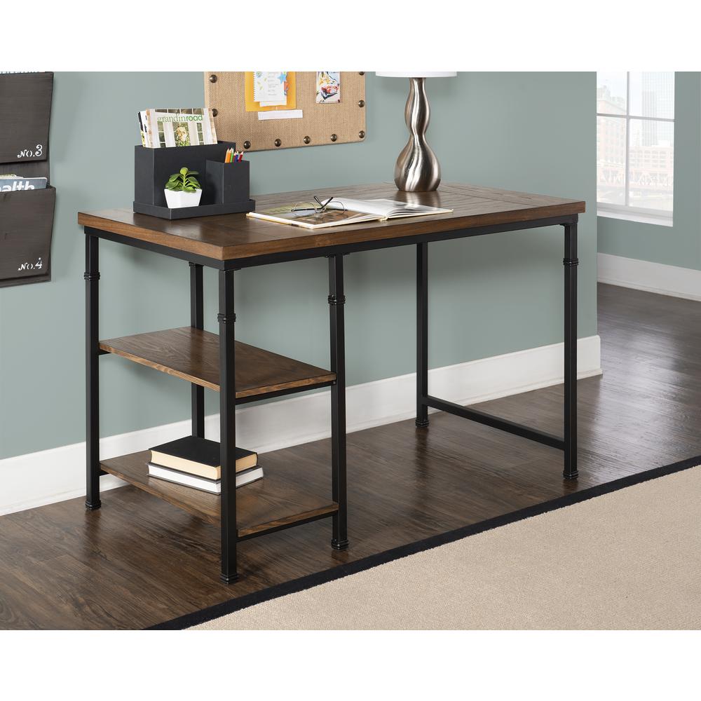 Austin Two Shelf Desk - Linon