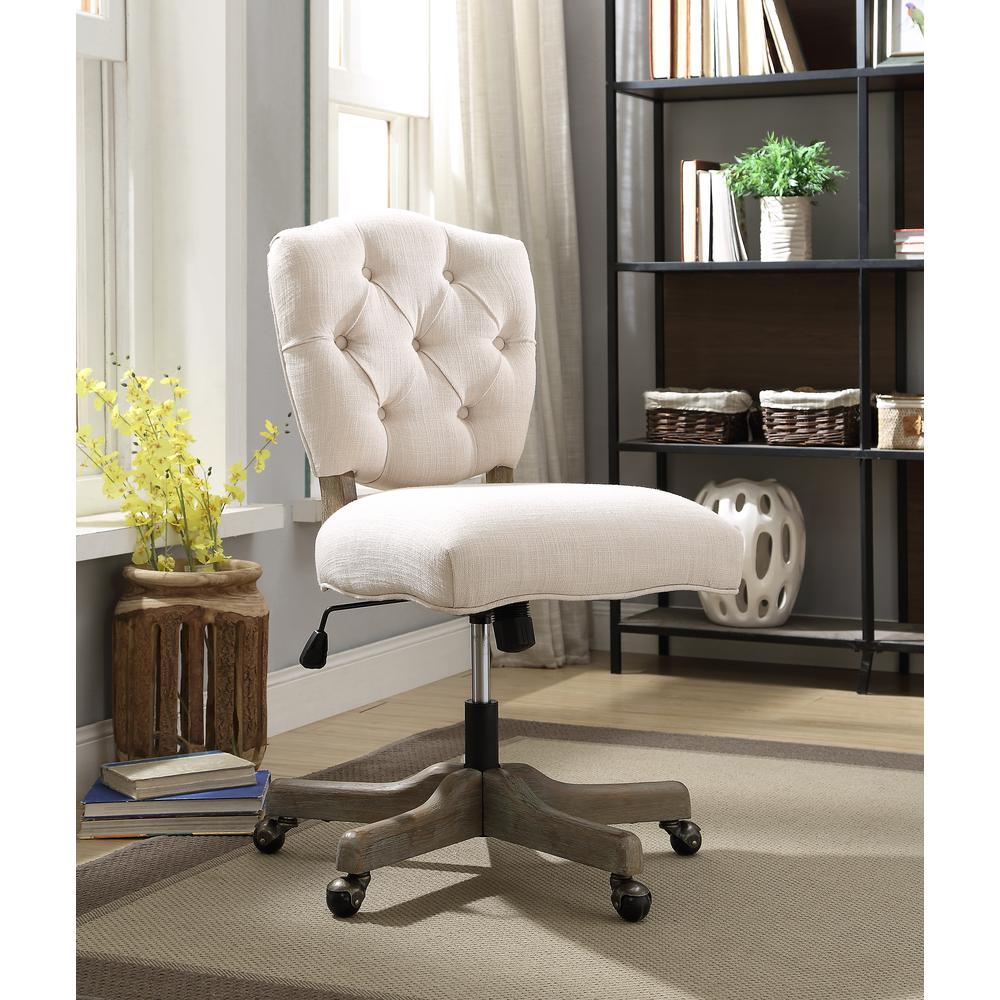 Kelsey Office Chair, Natural - Linon