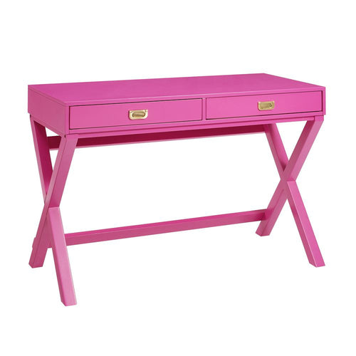 Peggy Raspberry Writing Desk - Linon