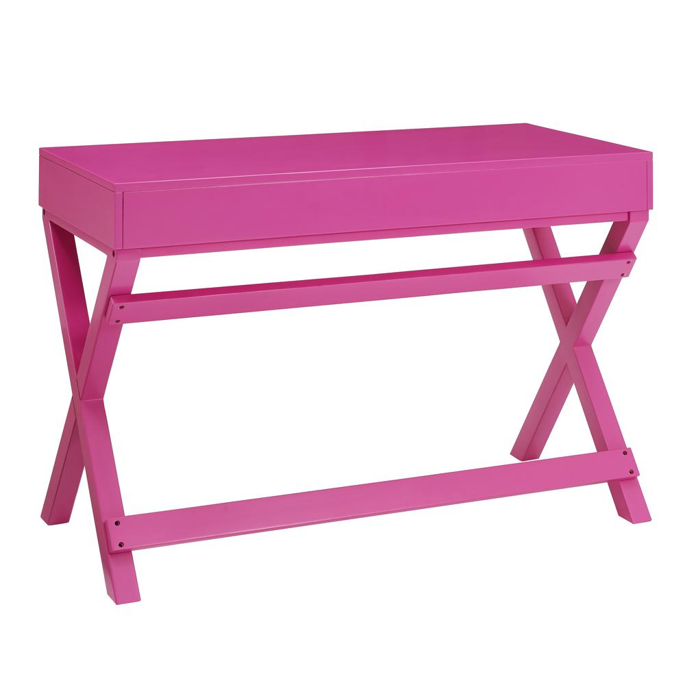 Peggy Raspberry Writing Desk - Linon