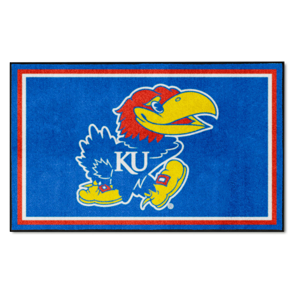 Fanmats - University of Kansas 4x6 Rug 44''x71''