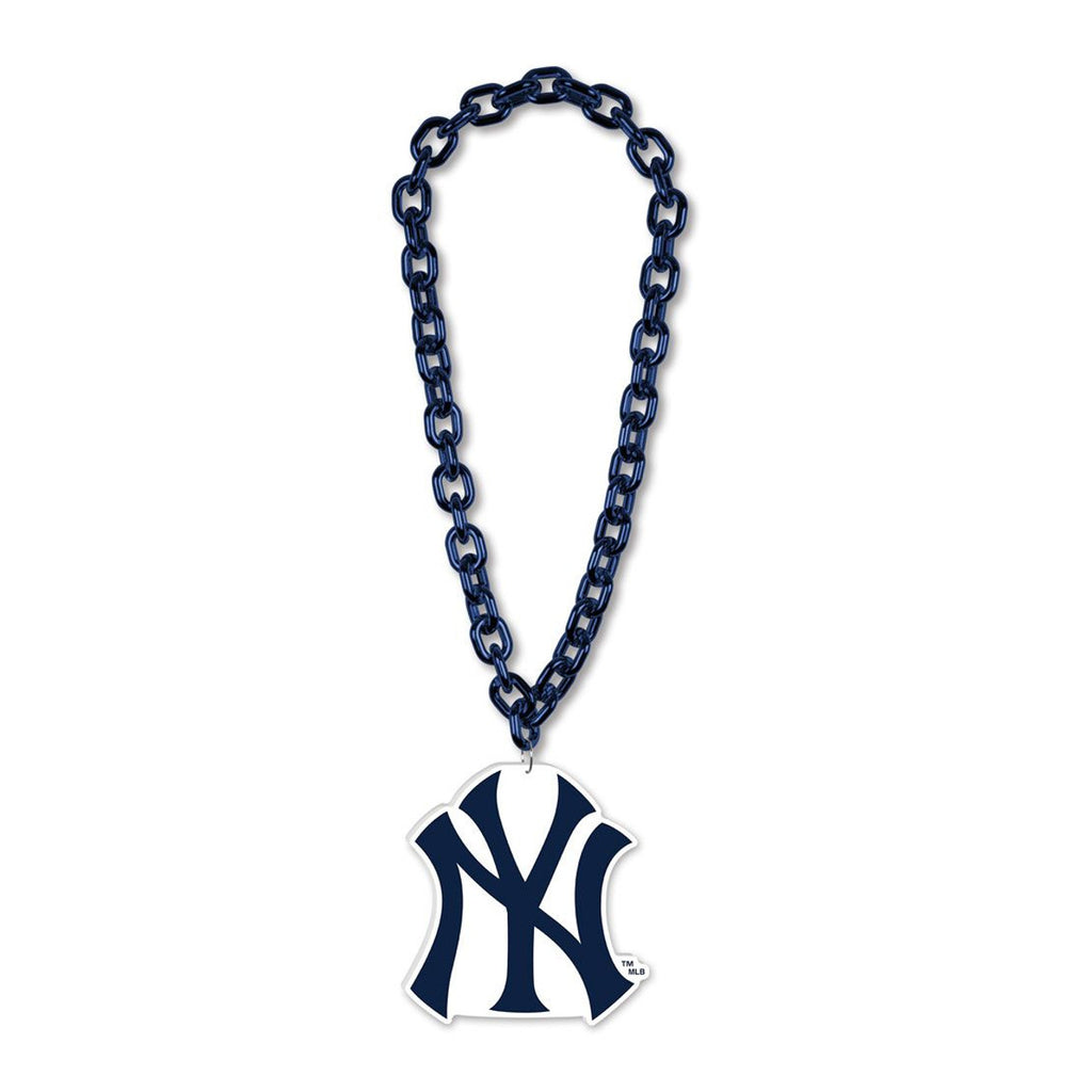New York Yankees Necklace Big Fan Chain - Wincraft Fanatics