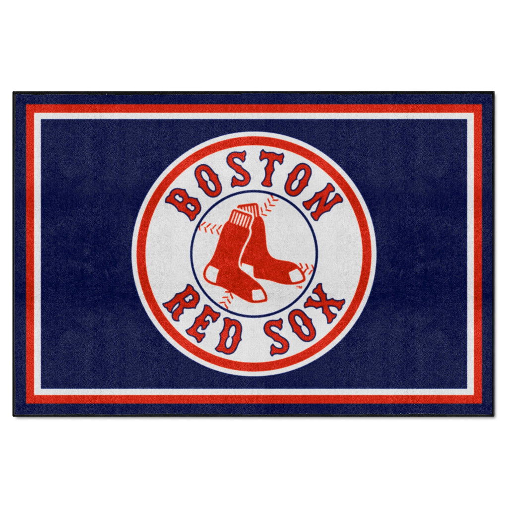 Fanmats - MLB - Boston Red Sox 5x8 Rug 59.5''x88''