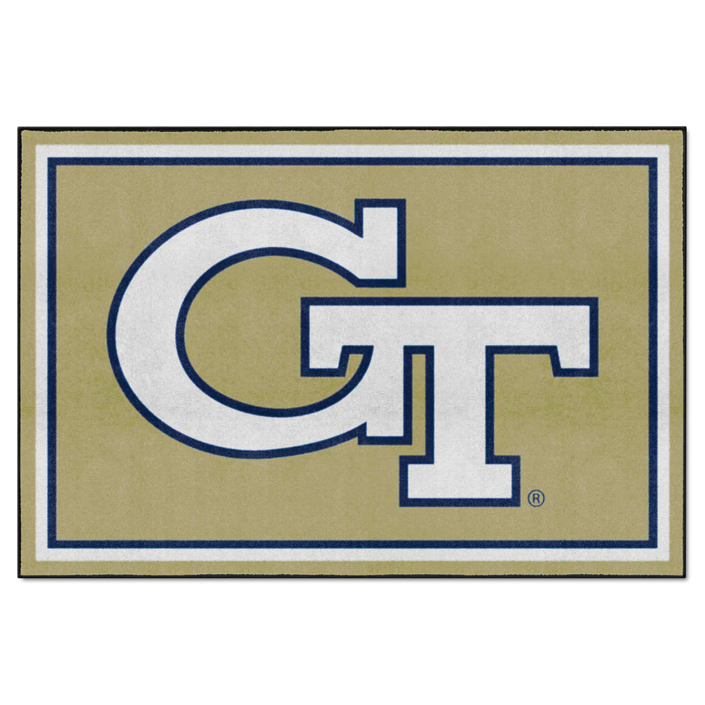 Fanmats - Georgia Tech 5x8 Rug 59.5''x88''