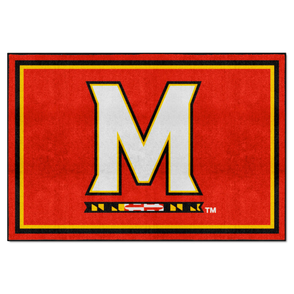 Fanmats - University of Maryland 5x8 Rug 59.5''x88''